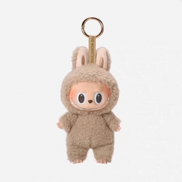 Labuba 1. generasjon Vinyl Ansikt Plysjdukke Macaron Bubble Serie Morsom Blind Box Aprikos Boob Generasjon Apricot Boob Generation 17cm
