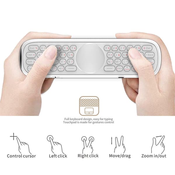 Gyroskooppi Mini Fly Air Mouse 2.4g langaton 3D-kaukosäädin
