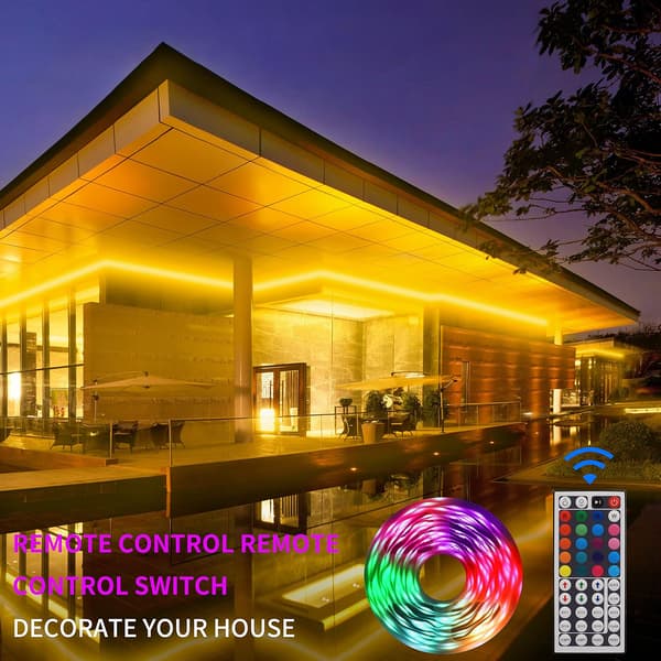 10m LED-striper RGB Fargeendrende LED-lys LED-lyskit (2x5M)