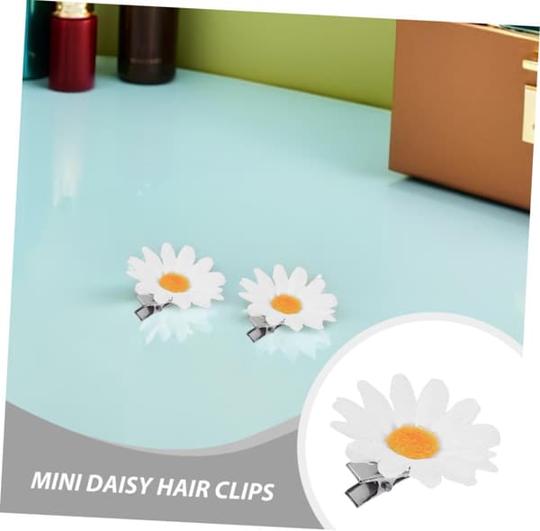 48 kpl Mini Daisy Kukkahiussoljet Tekokukat Pienet Kukkahiussoljet