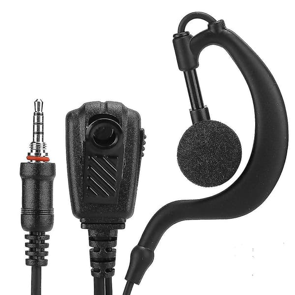 Waterproof Earhook Earphone for ICOM IC M33/M25/M34 Two-Way Radio [DB]