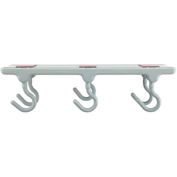 Kitchen Cabinet Wall Hook Strong Self-Adhesive Hooks for Kitchen Storage Wall Hooks (Blue)