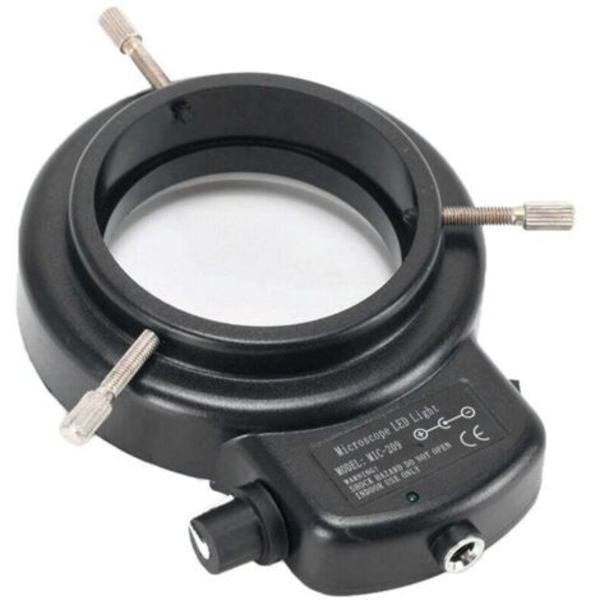LED-ring microscope light source, adjustable light source, 144 lamp beads