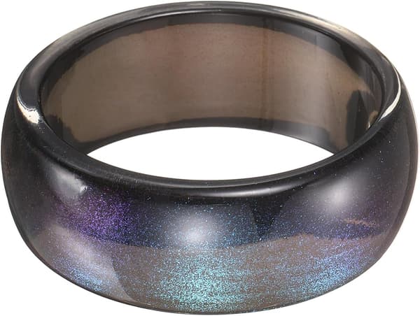 Glitter Akrylharpiks Armbånd til Kvinder Sort Black