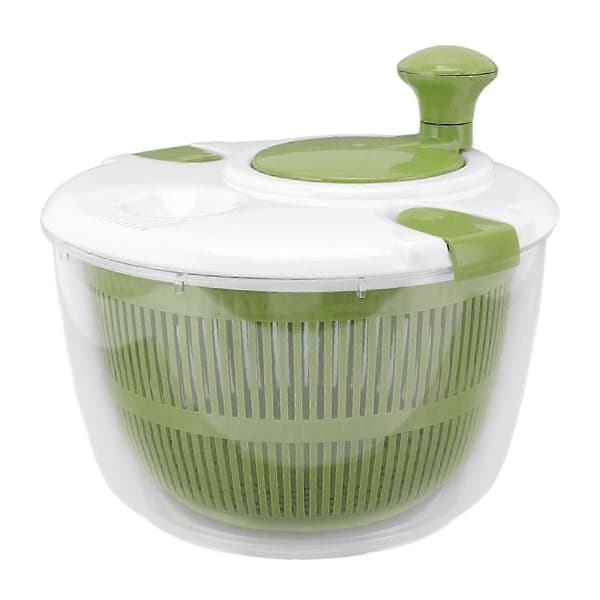 Salad Spinner Hand-cranked Multifunctional Vegetable Spinner Salad Vegetable Dryer Kitchen Utensil