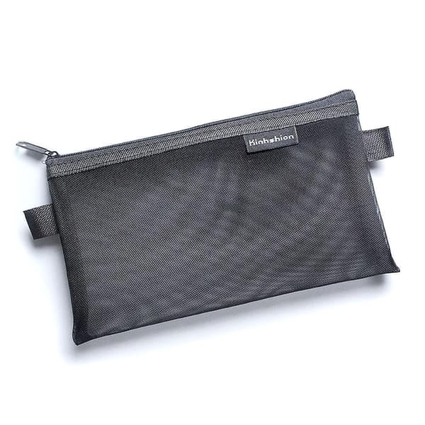 Sminkeveske / Pennal - Mesh Basic - Flere farger Svart black