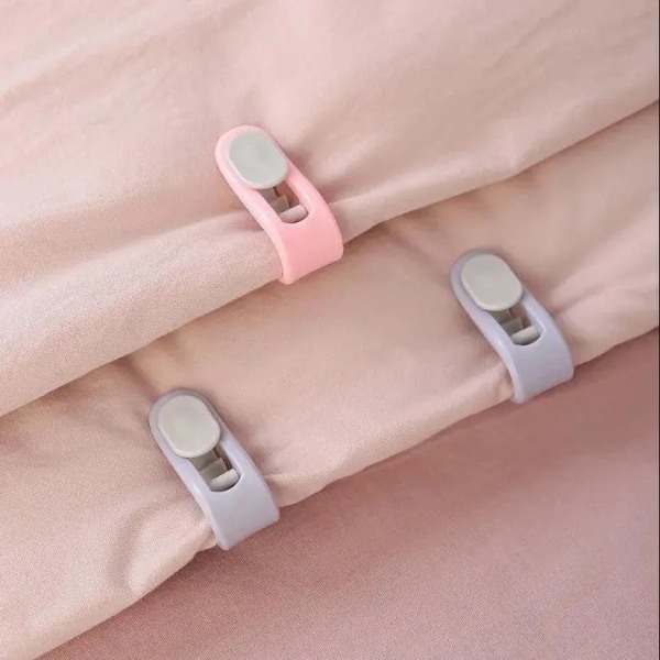 Dynetrekk-klips Dynetrekk-klips for binding Dynetrekk-klips for sy (12 stk) (Grønn+Rosa+Lilla) - Dynetrekk-klips