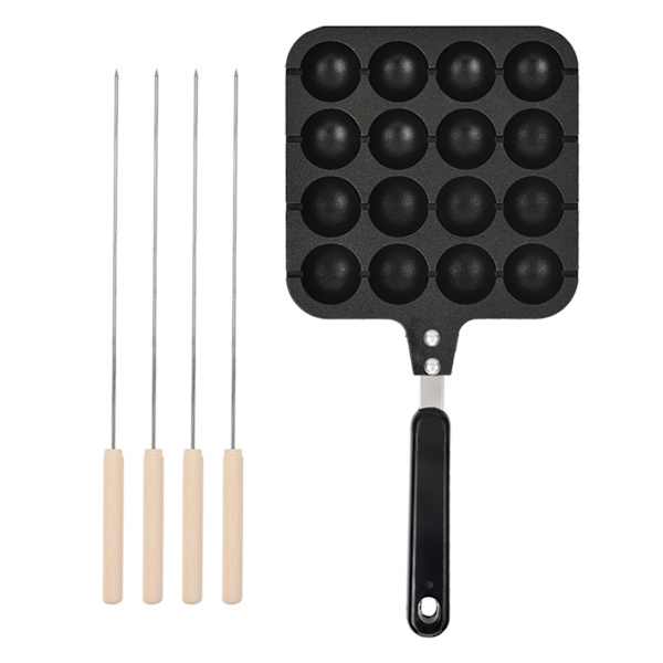 Non-stick Takoyaki Grillpanna Plåt Matlagningsform Bricka