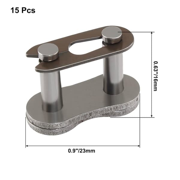 15-pack Master Link-kedja #40 för cykel - 15-pack #40