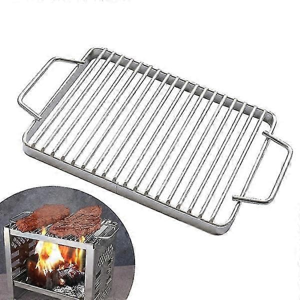 Grilli BBQ Grilliritilä Ruostumaton Teräs Teline Ritilä Grilliin,p