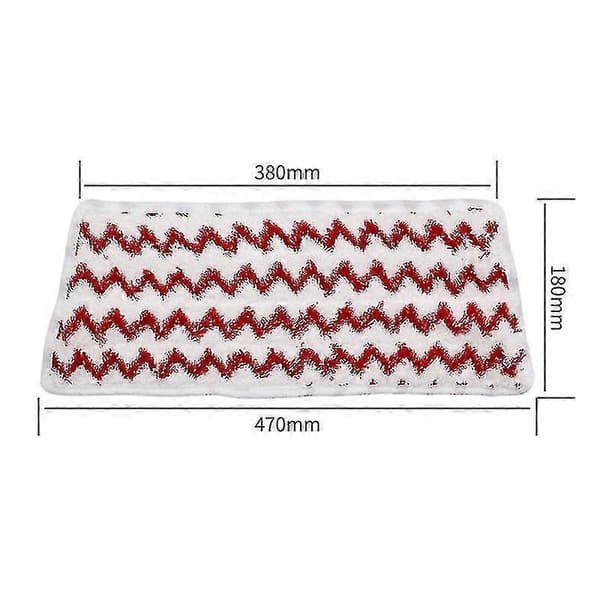 Erstatning 5 stk Gjenbrukbare Mikrofiber Dampmoppputer For Vileda Steam Xxl Dampmopp