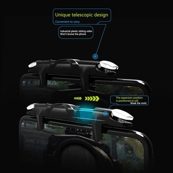 Mobilspillutløser, Pubg Mobilkontroller Telefonkontroller Puls