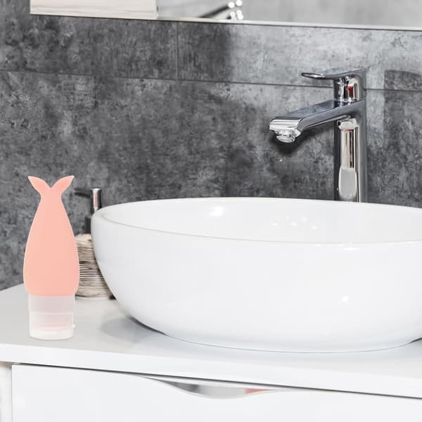 3st Silikon Dispenserflaska Tomma Lotionflaskor Läckagesäker Vätskehållare Reseförvaring