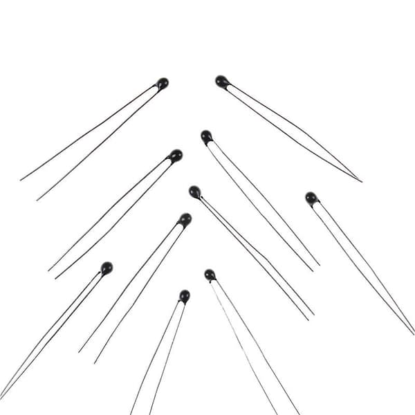 10pcs Thermistor Temperature Sensor Ntc-mf52-103/3435 10k Ohm 1%