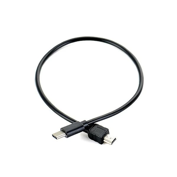 USB Typ-C till Mini USB-kabel USB-C hane till Mini-B hane adapteromvandlare