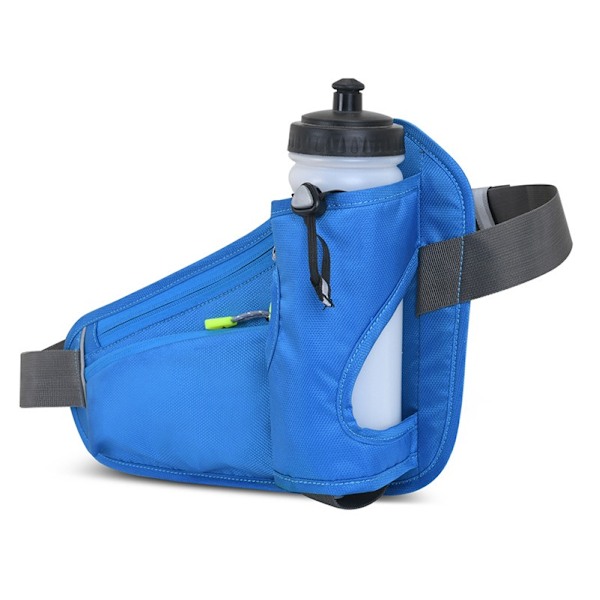 Löparvattenflaska Hydration Bälte med Vattenflaskehållare Vandring Promenad Midjepack Justerbar Midjeväska Kompatibel
