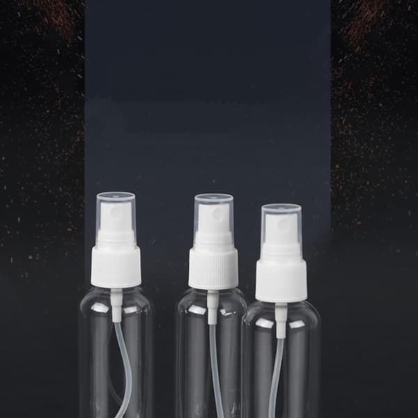 6st 80ml Påfyllningsbara Plastsprayflaskor för Resor, Fin Dimma Vattenspruta för Växter och Kosmetika, Bärbar Läckagesäker Dispenser