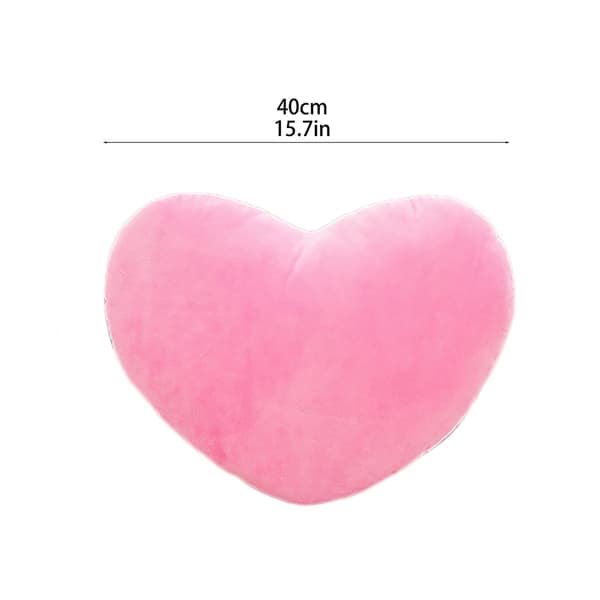 40 cm plysj hjerteformet pude dekorative puder til Valentinsdag gave