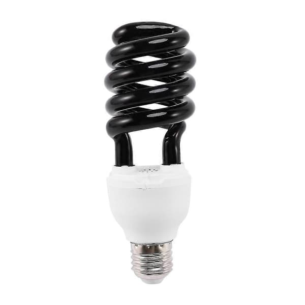 2x E27 40w Uv Ultraviolet Fluorescerende Sortlys Cfl Lampe Pære 220v Form:spiral Watt Volt