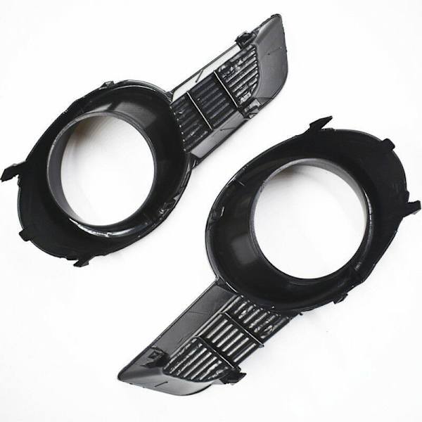 Pair Windshield Headlight Cover Bumper Grille Trim for 2008 2009 2010