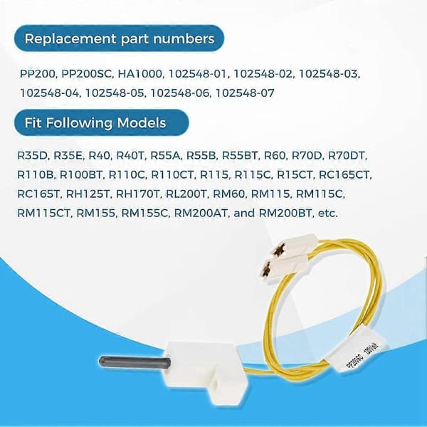 PP200 PP200SC HA1000 varm overflade tænder til Reddy Heater, Master Heaters, ProCom Heaters, erstatter PP200, PP200SC, HA1000