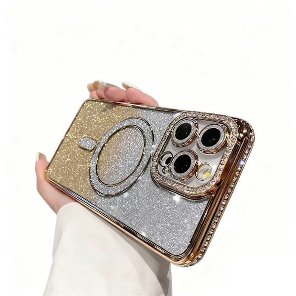 iPhone 13 Pro Max mobilcover, gradient guld