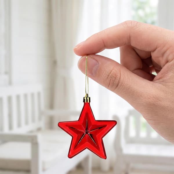 12 st patriotiska prydnader 12 st 5 cm
