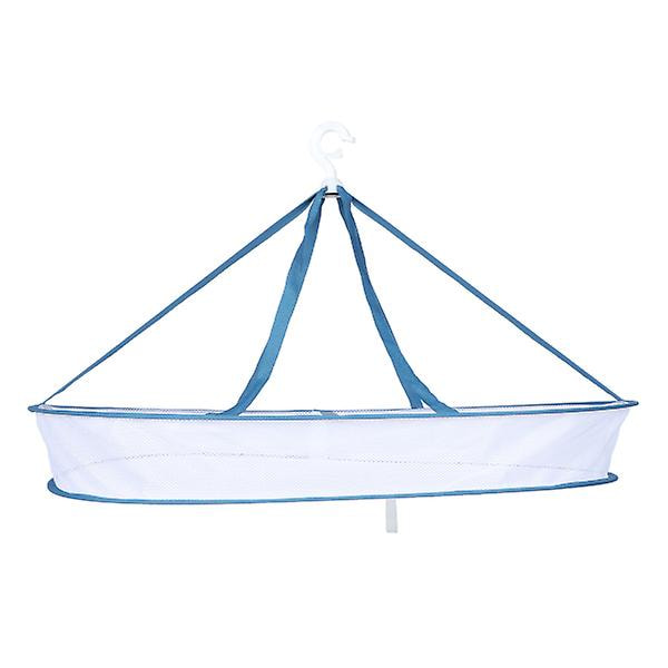 Torkställ för kläder för hemmet, tvättställ, enkelskiktsställ, blått, 78x61cm Blue 78x61cm