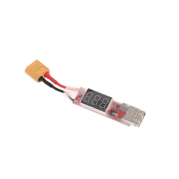 2S-6S Lithium Batteri Konverter til USB Oplader med Spændingsdisplay Adapterkort til Beskyttelse af Telefonfunktioner, XT60