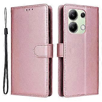 PU-læder pung etui med stativ til Xiaomi Redmi Note 13 4G Style B Style B