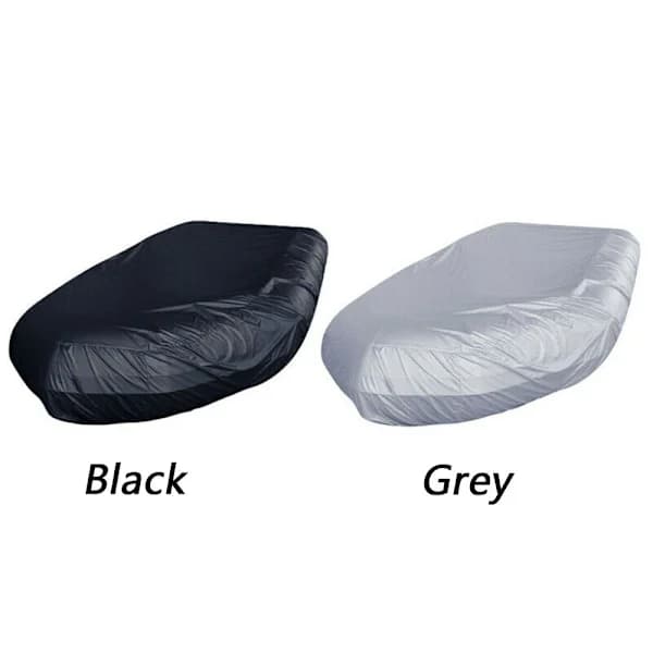 Oppblåsbar gummibåt Vanntett anti-UV-beskyttelse grå 270*94*46cm