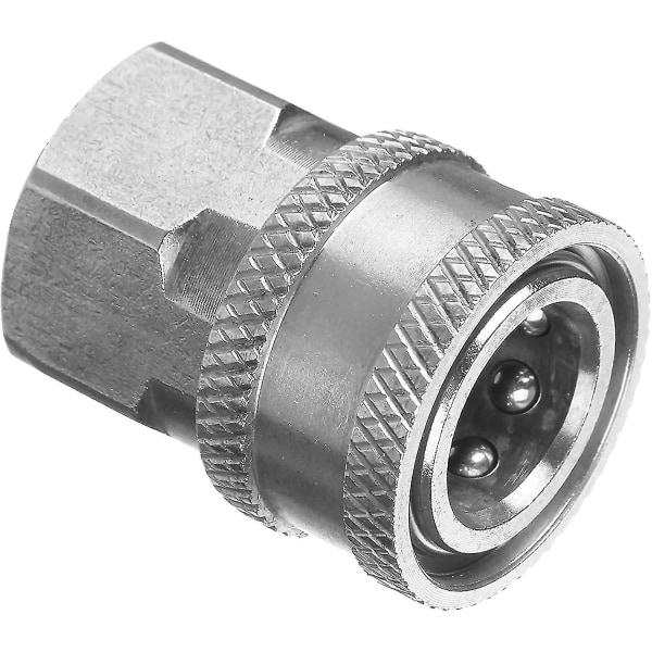 Trykvaske Adapter Sæt, 3/8 Tommer Hurtigkoblingssæt, Hun Fitting, Rustfrit Stål, 5000 Psi