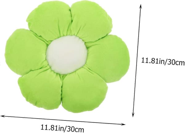 Blomkudde för barn, golvsittdyna, lila blomkudde, blomgolvkudde, golvkuddar för sittande (30*30cm)