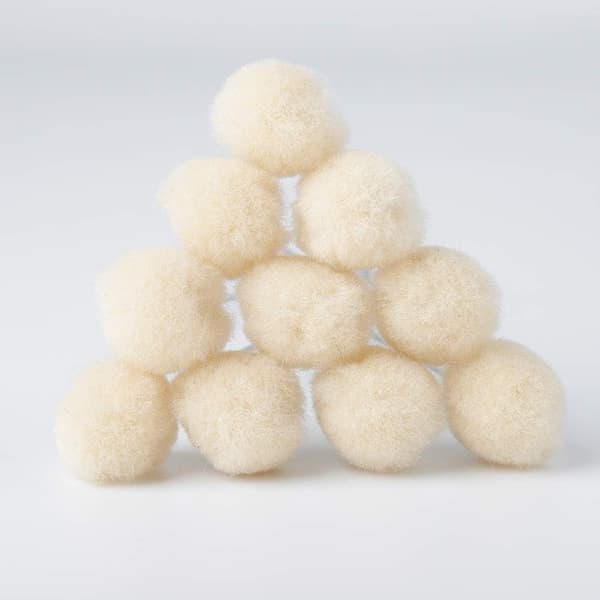Leather Dyeing Ball Brush 60 Pcs Metal Handle Wool Applicators For DIY Leather Dyeing Sealing Oil Application Tool