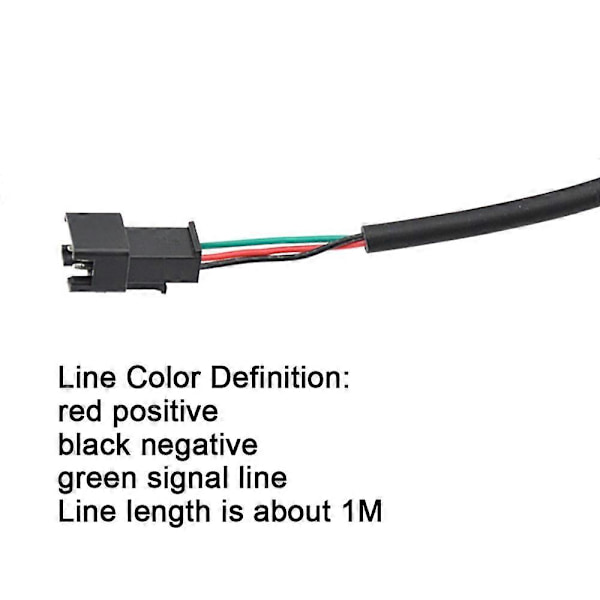 Elektrisk Sykkel Pedalassistent Sensor 12 Magneter E-sykkel PAS System Hall Assistent Hastighetssensor Elektrisk