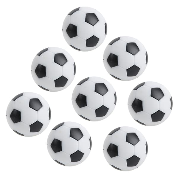 8 stk. Mini Bordfodbolde 32 mm Børn Bordfodbold Spillemaskine Tilbehør [GKS]