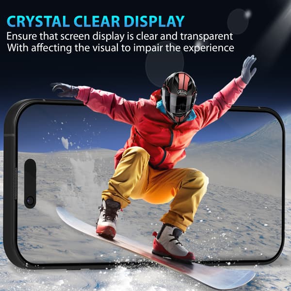 1-pack iPhone 17 Air Privacy Screen Protector - Tempered Glass 9H - Super Quality 3D iPhone 17 Air