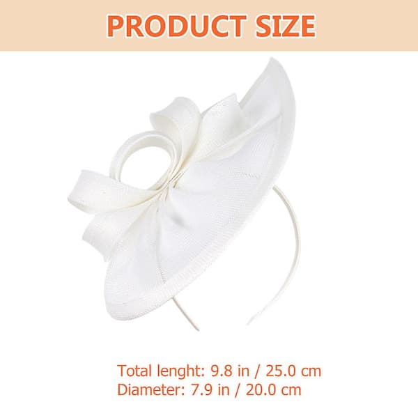 Fascinatorhatt Hårpynt Elegant Topphatt Hårklemme For Kvinner Teselskap