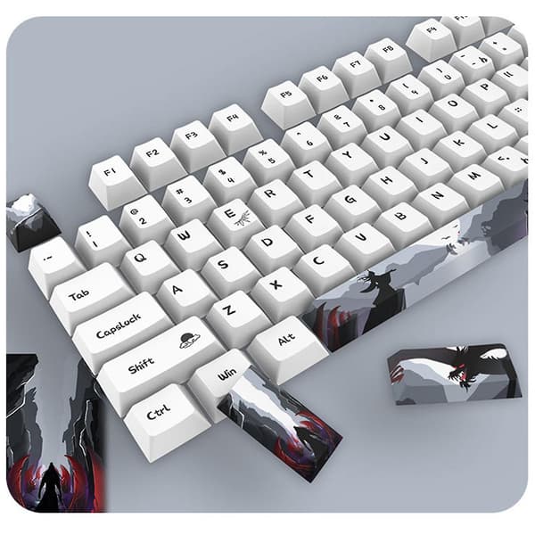 130 Taster Keycaps Sæt Pbt Cherry Højde Keycap Elektronisk Spil Mekanisk Keycap