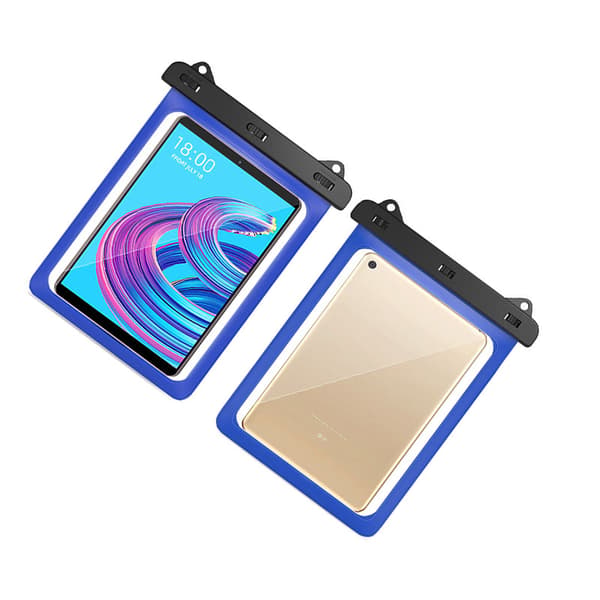 Vedenpitävä tablettikotelo 12-tuumaisille iPadeille, sininen Blue
