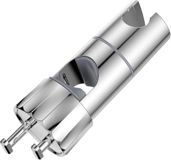 Erstatningsholder for dusjhode - Universal Justerbar Dusjhodeholder med 2 Kroker for 16 til 28 mm Dusjstang, Dusj