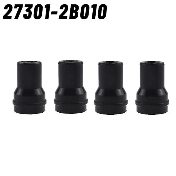 27301-2b010 4 st/set Spark Plug Connector Connection Cable Ignition Coil Rubber For Soul For Avante