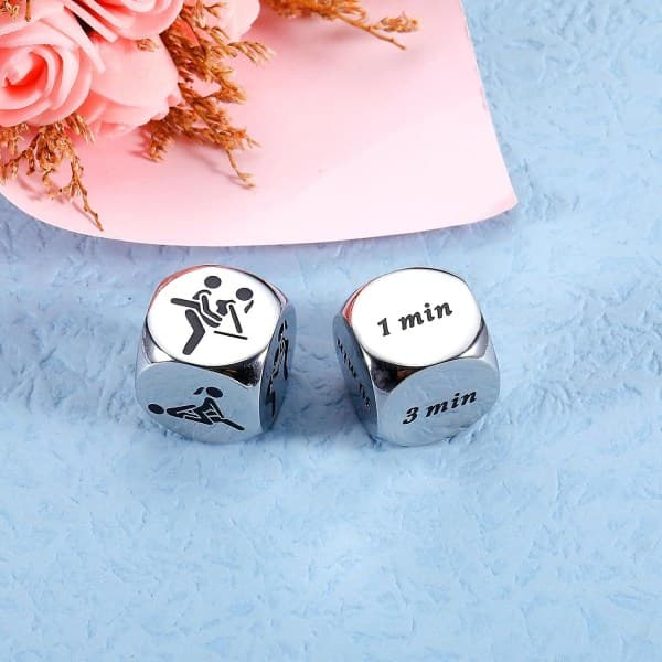 Date Night Idea Dice - Fun Gift for Couples, Valentine's Day, Love Decision Minute Games