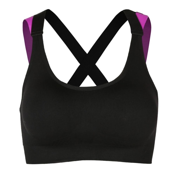 1pc Sports Bra Without Underwire Yoga Fitness Women Bra Sleeveless Tank Fashion Camisole Under Bra (