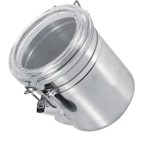 Rustfri kjøkkenoppbevaringsboks for sukker, te og kaffebønner (mellomstor) M[pl]