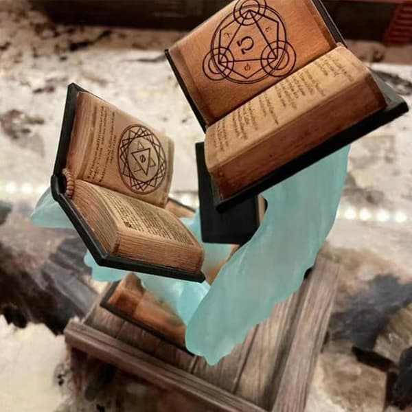 Personlig Magisk Terningtårn Bokkolleksjon, RPG & DND Spillergave