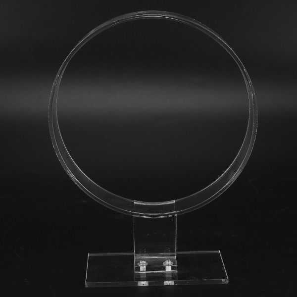 4x Akryl Hårbandshållare, Hårtillbehör, Hårband Display Stativ, Smyckeshållare Transparent