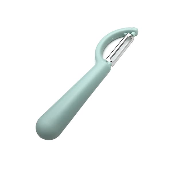Sett med 1 skreller, ergonomisk håndtak, grønn