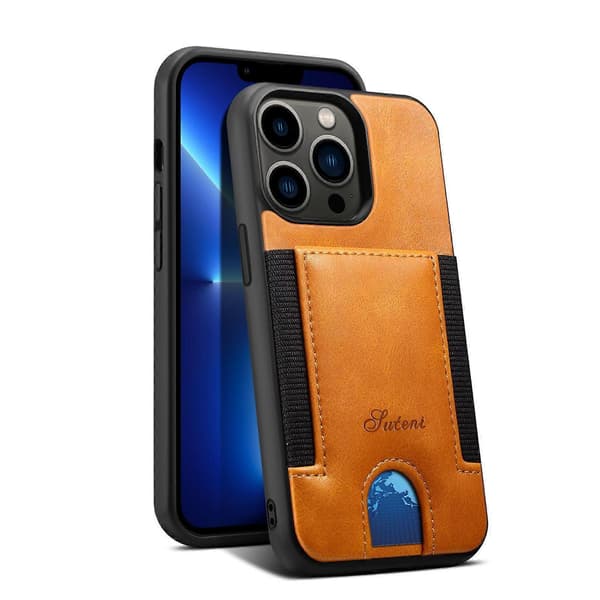 Slim Card Case Designed for iPhone 11 - Wallet Case with Card Holder - Protective/Scratch-Resistant - Compatible with Apple iPhone