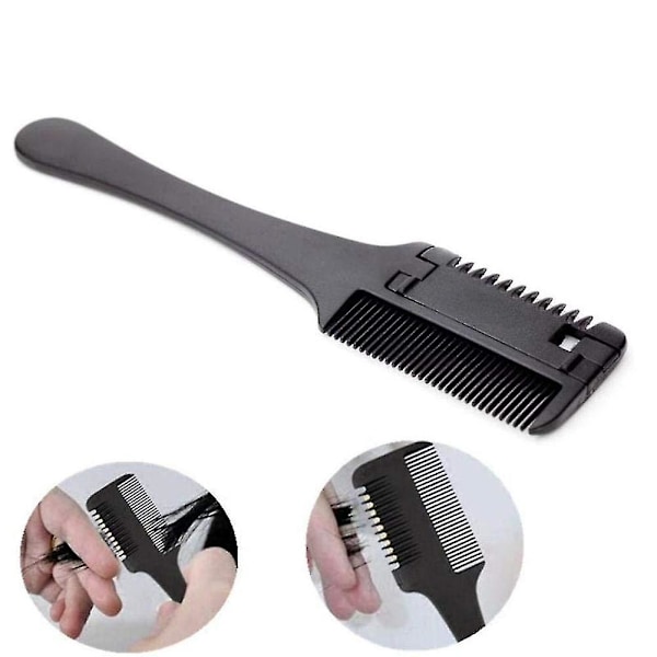 Hårbarberingskam Dobbeltsidig Hårklippingskam Hårstyling Barberingskam Hårkutter Barberingskam Hårsaks